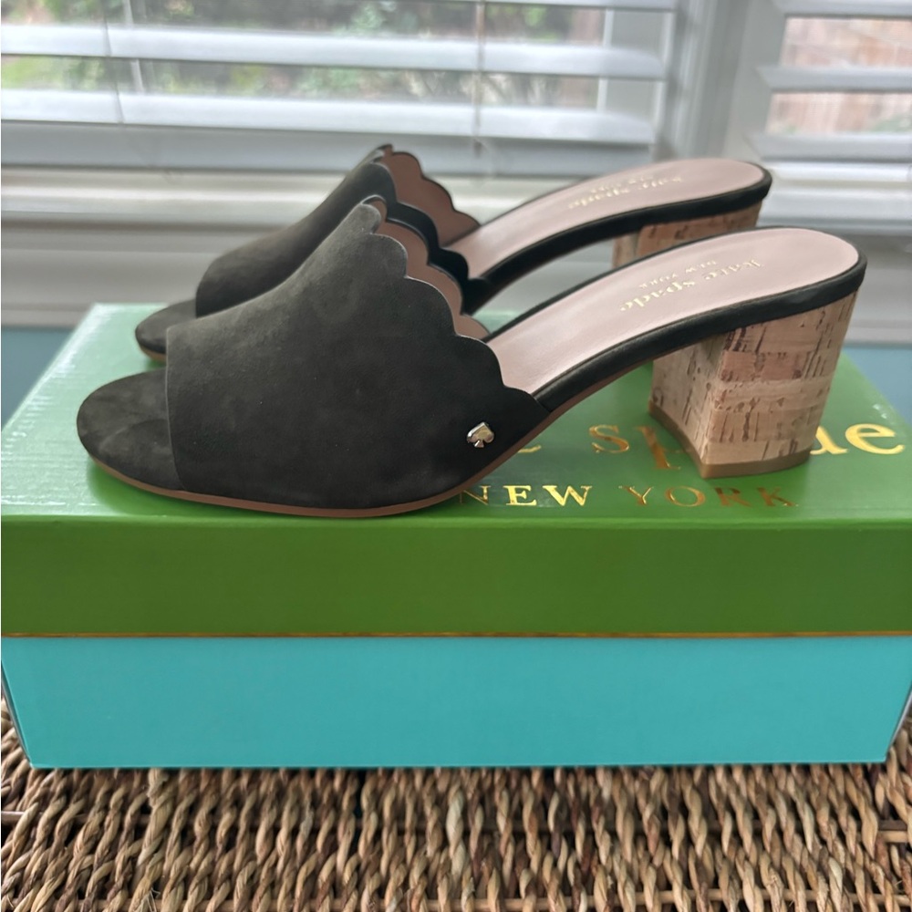Kate Spade Warren Suede Heeled Sandals